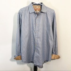 Robert Graham Checkered Shirt Large